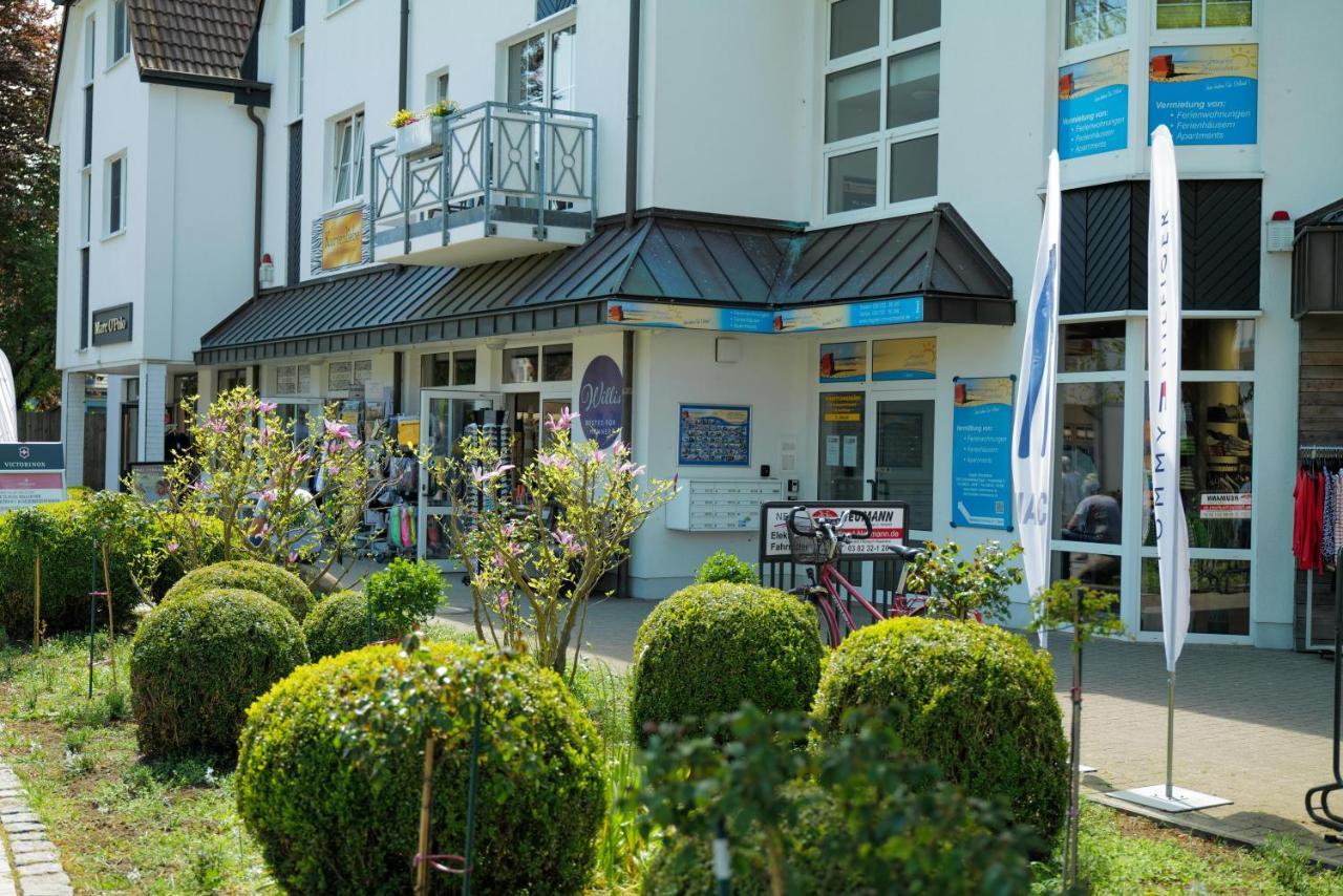 Ferienwohnungen Meerfarbig Zingst - Haustierfrei -Terrasse Mit Strandkorb Oder Balkon - E-Ladesaeule - Parkplatz - Wlan - Fahrradschuppen - Waschtrockner - Ruhig Und Zentral - Nichtraucher Экстерьер фото